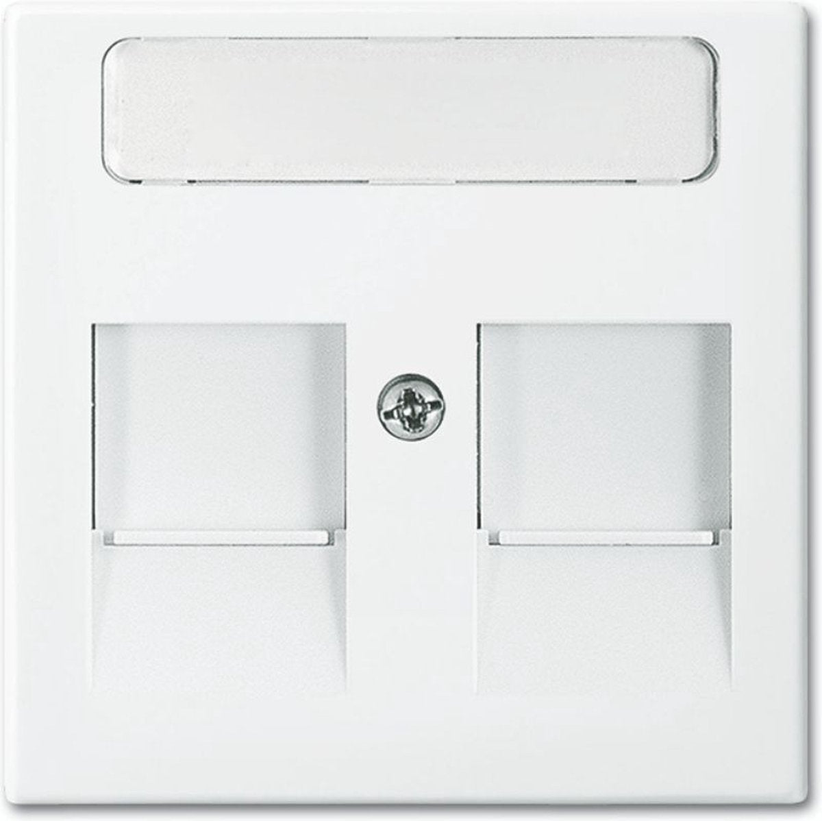 Busch-jaeger abb balance si placa de inserción para interruptores - 2cka001753a0229 - e378w