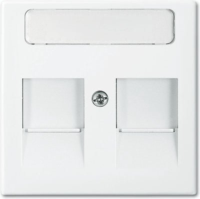 Busch-jaeger abb bilancia si piastra inserto per interruttori - 2cka001753a0229 - e378w