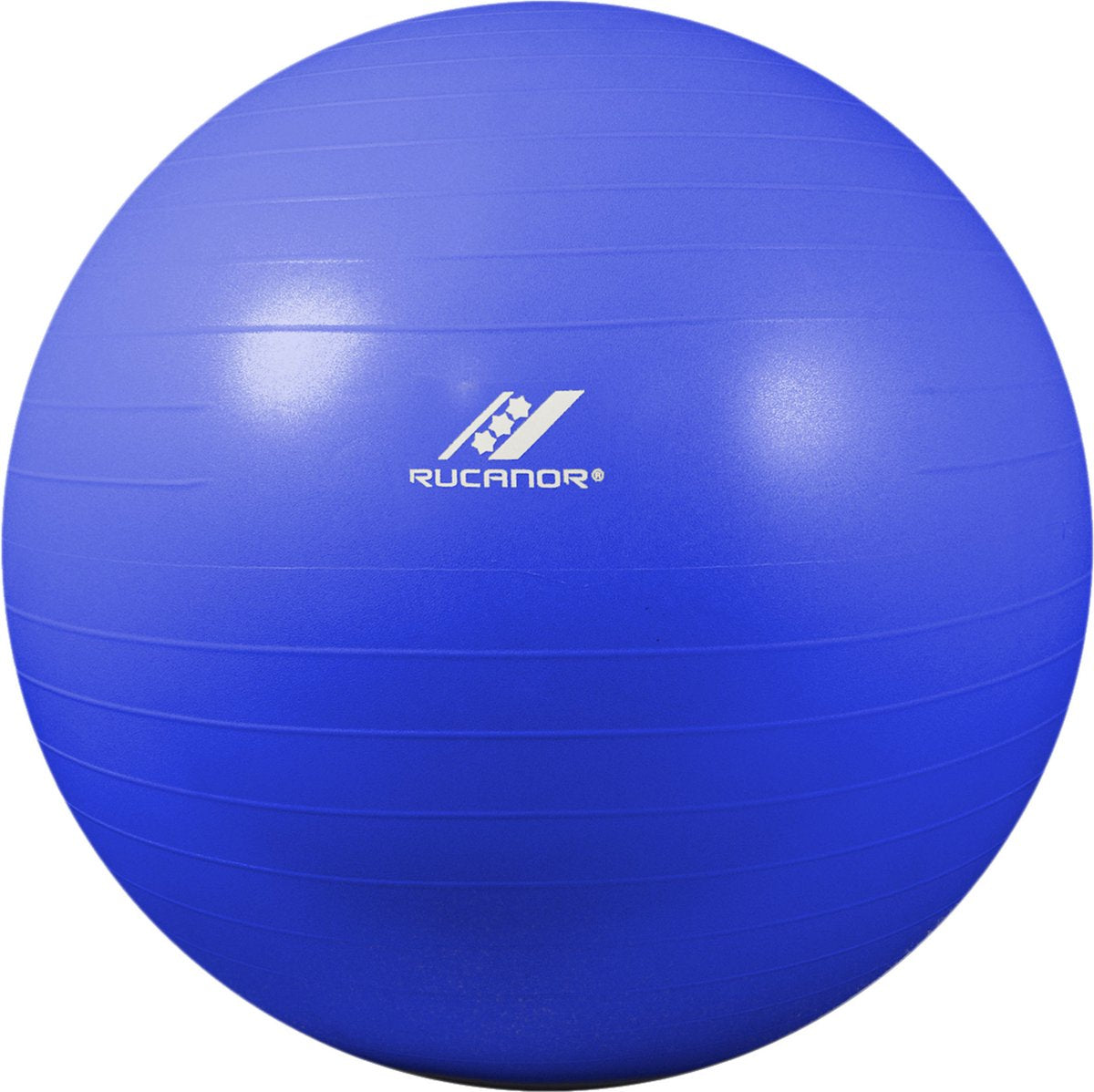 Palla fitness Rucanor con pompa a mano 90 cm PVC blu