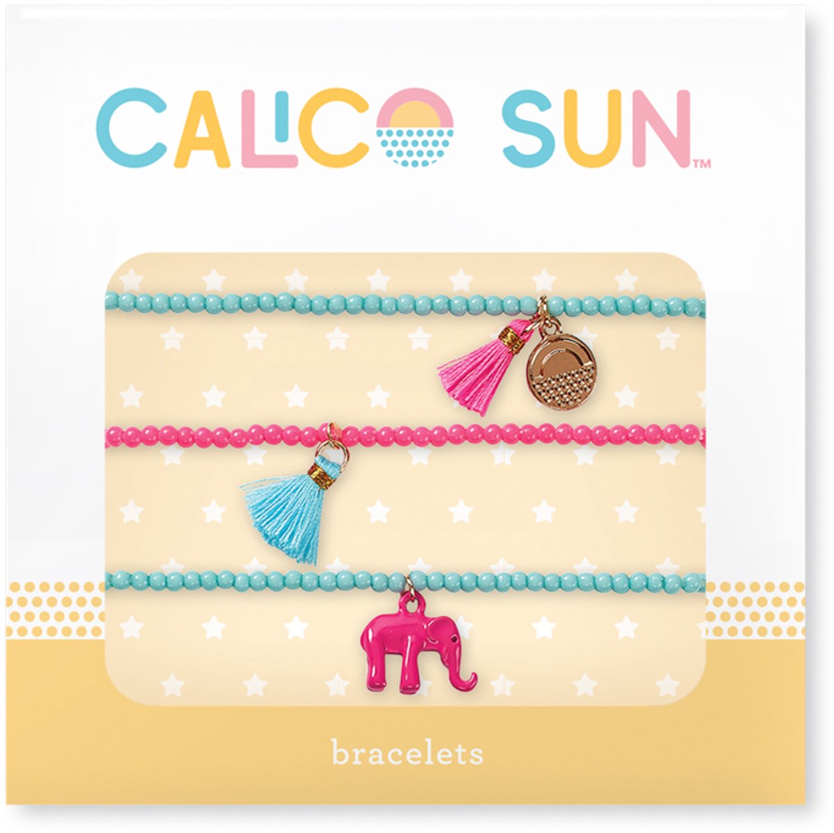 Calico sun - zoey bracelets - elephant