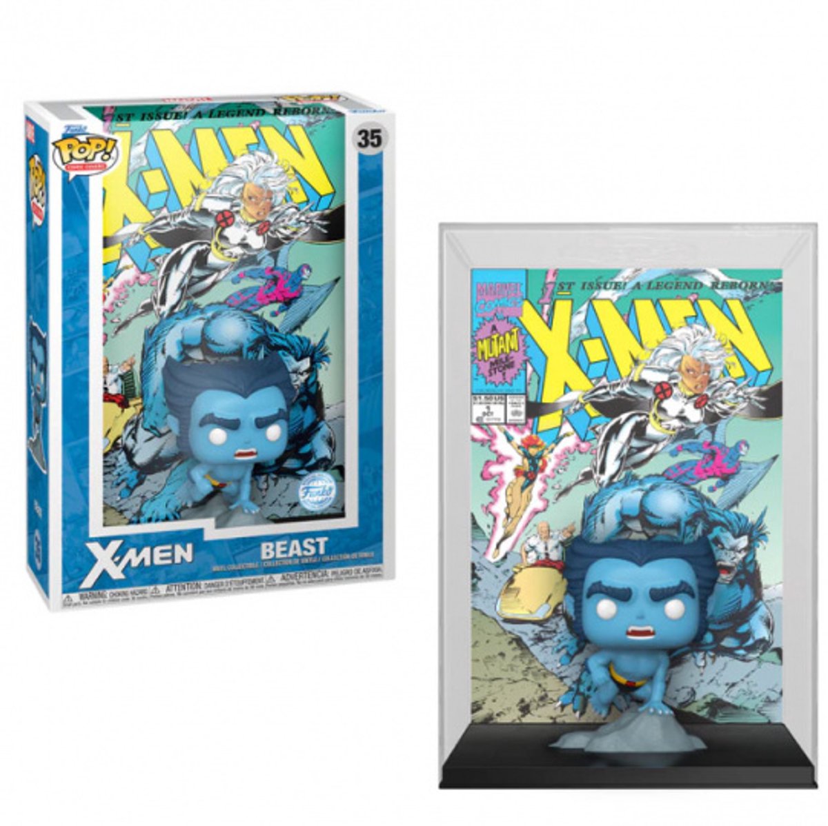 Funko pop! comic cover marvel: x-men - beast exclusive