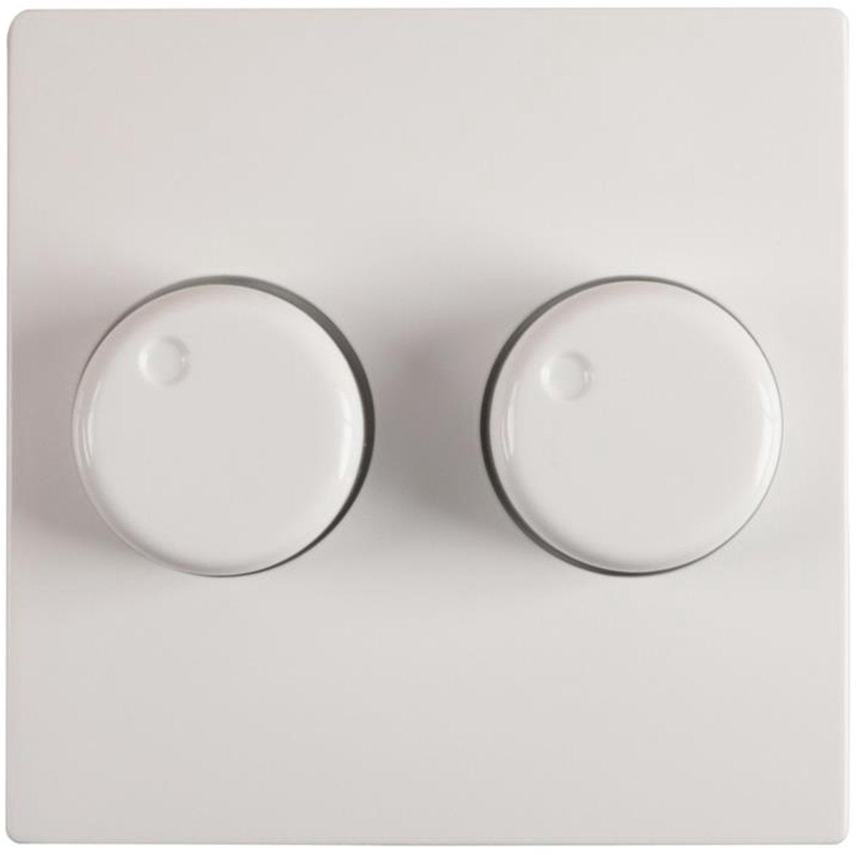 Placa central Gira para regulador dúo – blanco – adecuada para st55