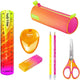 Maped office maped neon bundel – etui, tekenset en kinderschaar
