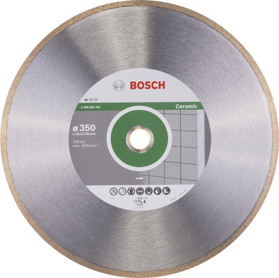 Bosch - Disco da taglio diamantato standard per ceramica 350 x 30+25,40 x 2 x 7 mm