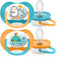 Philips avent - chupete ultra air happy - 6-18 m naranja