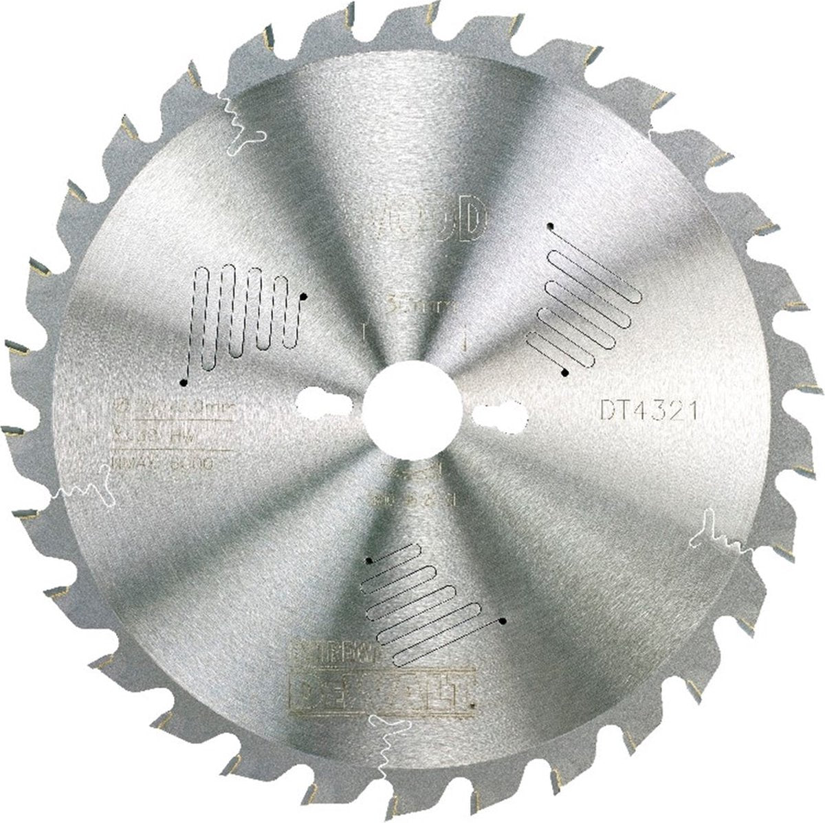 Hoja de sierra circular Dewalt para madera | extremo | ø 250mm agujero eje 30mm 30t - dt4321-qz