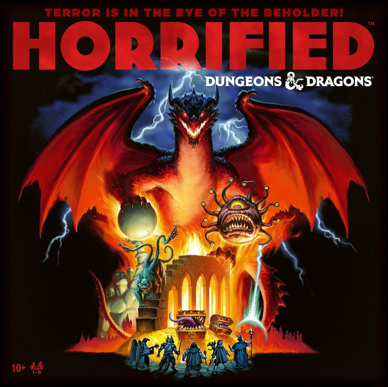 Ravensburger horrified dungeons dragons bordspel