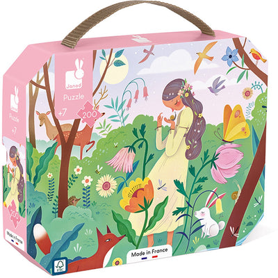 Janod - rompecabezas de cartón - madre naturaleza - 200 piezas