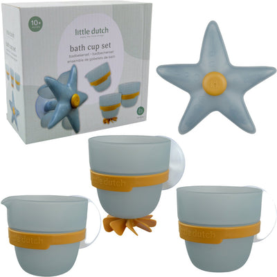 Little Dutch bath wall cups - starfish