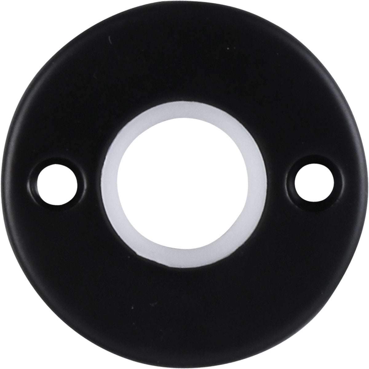 Roseta redonda Starx aluminio - negro