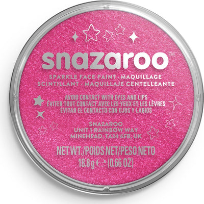 Vernice viso Snazaroo madreperla 18 ml rosa scintillante