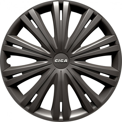 Hubcaps giga da 15 pollici di antracite ABS di 4
