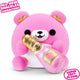 Snackles valentines edition 8-inch plush (bear with champagne)