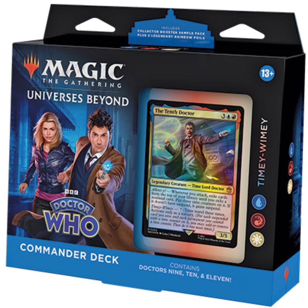 Wizards of the coast llc magic: the gathering - doctor who commander deck assortment (4 commander deck) - uk