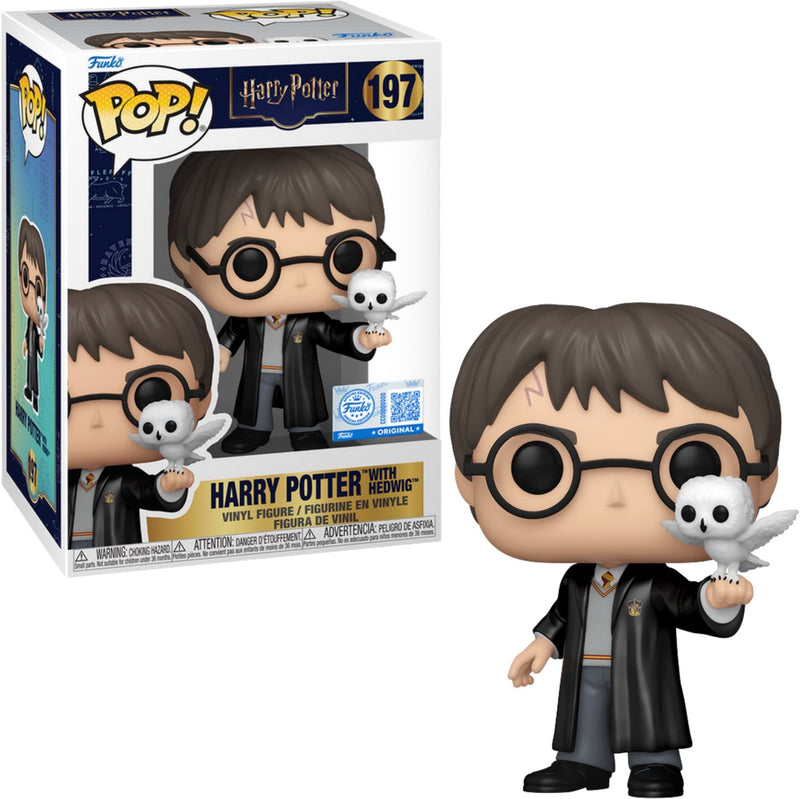 Funkopop! Harry Potter 197 Harry con Edvige in esclusiva