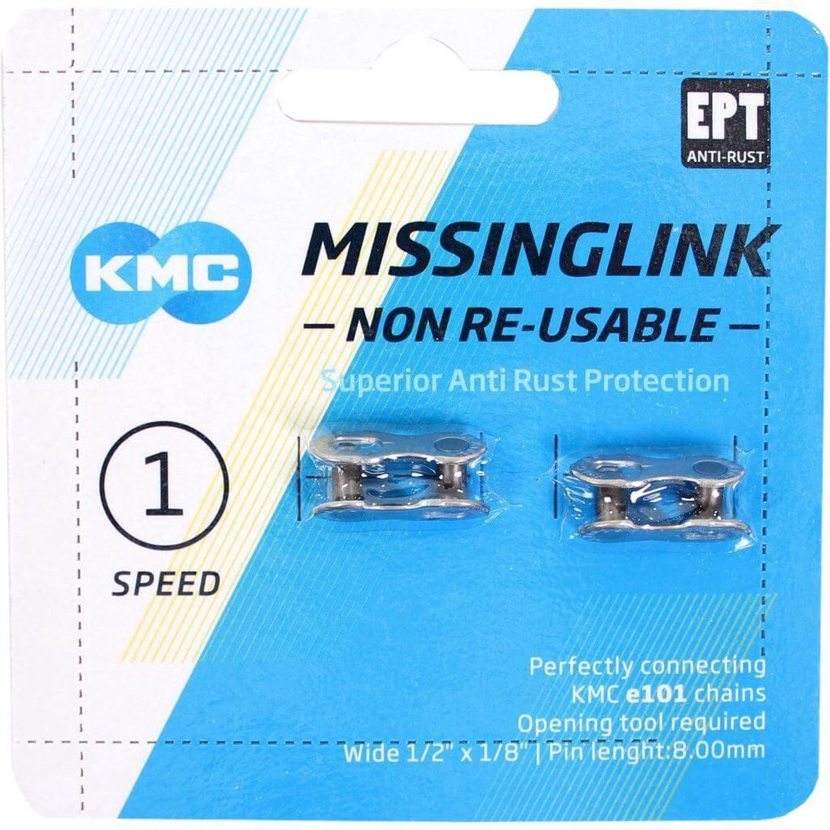 KMC SloessChip MissingLink Missing E101NR EPT Silver Single V (2)