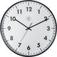 Nexttime nxt nuevo – reloj de pared – 40 cm – plástico – negro – silencioso