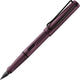Pluma estilográfica Lamy safari escarlata | agarre ergonómico | plumín de acero pulido f | robusta carcasa de plástico ASA | incluido cartucho de tinta azul t 10 | diestro