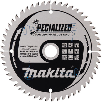 Makita - laminato specializzato - lama per sega circolare manuale - 136 165 190 mm