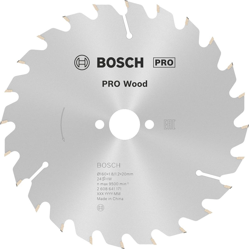 Bosch cirkzb opt 160x20 16x1,8 24t wz