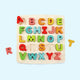 Hape alfabet puzzel met hoofdletters – 27-delig houten letterpuzzel voor kinderen vanaf 3 jaar