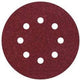 Wolfcraft - set carta vetrata 125 mm - 25 pezzi - grana 80 120 240 - per levigatrici eccentriche - 2259100