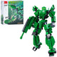 Sluban exosuit army tank bouwspeelgoed 2in1 actiefiguur – constructiespeelgoed – bouwset met 244 bouwstenen – m38‑b1279 – vanaf 6 jaar