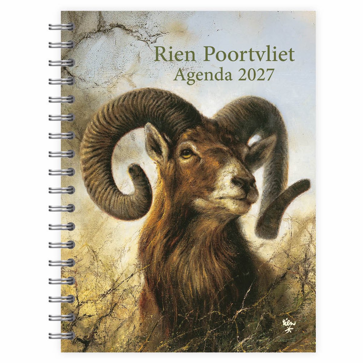 Agenda da scrivania Comello Rien Poortvliet Fox 2027