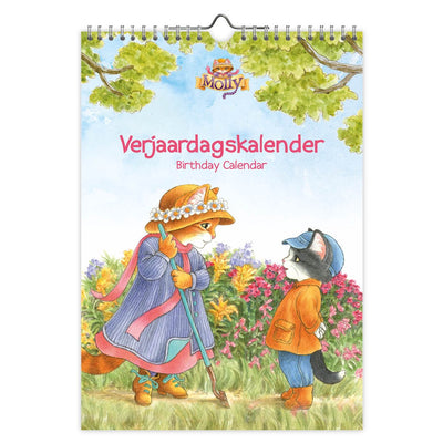 Calendario compleanno Comello franciens gatti A4 Mollie