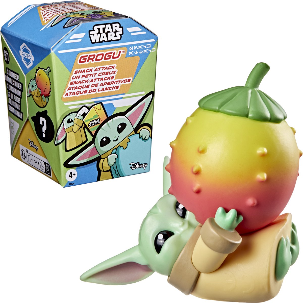 Star wars grogu snack attack - bolsas ciegas - figuras