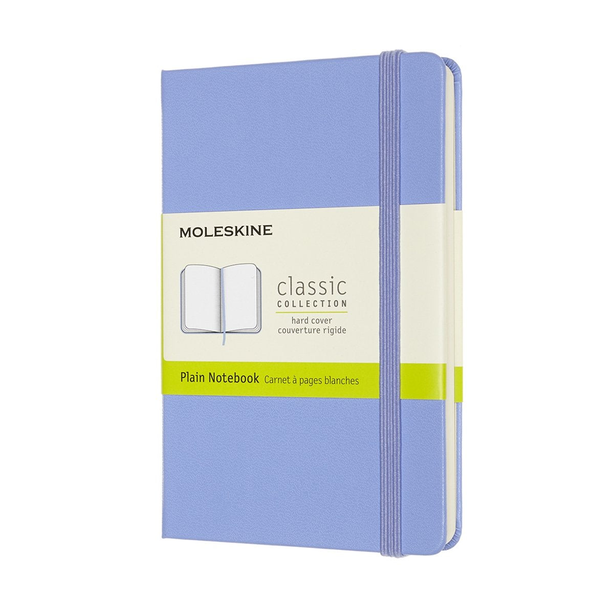 Taccuino classico Moleskine - tascabile - copertina rigida - vuoto - blu ortensia