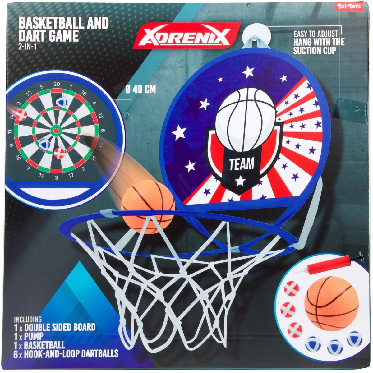 Adrenix Adrenix Game Darts Basketball 2In1 Game