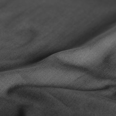 Cinderella - weekend - topper fitted sheet with split - 200x200 cm - up to 15 cm mattress height - 100% cotton - anthracite