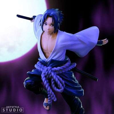 Statua Naruto Shippuden stile Aby 1 10 Sasuke 17 cm