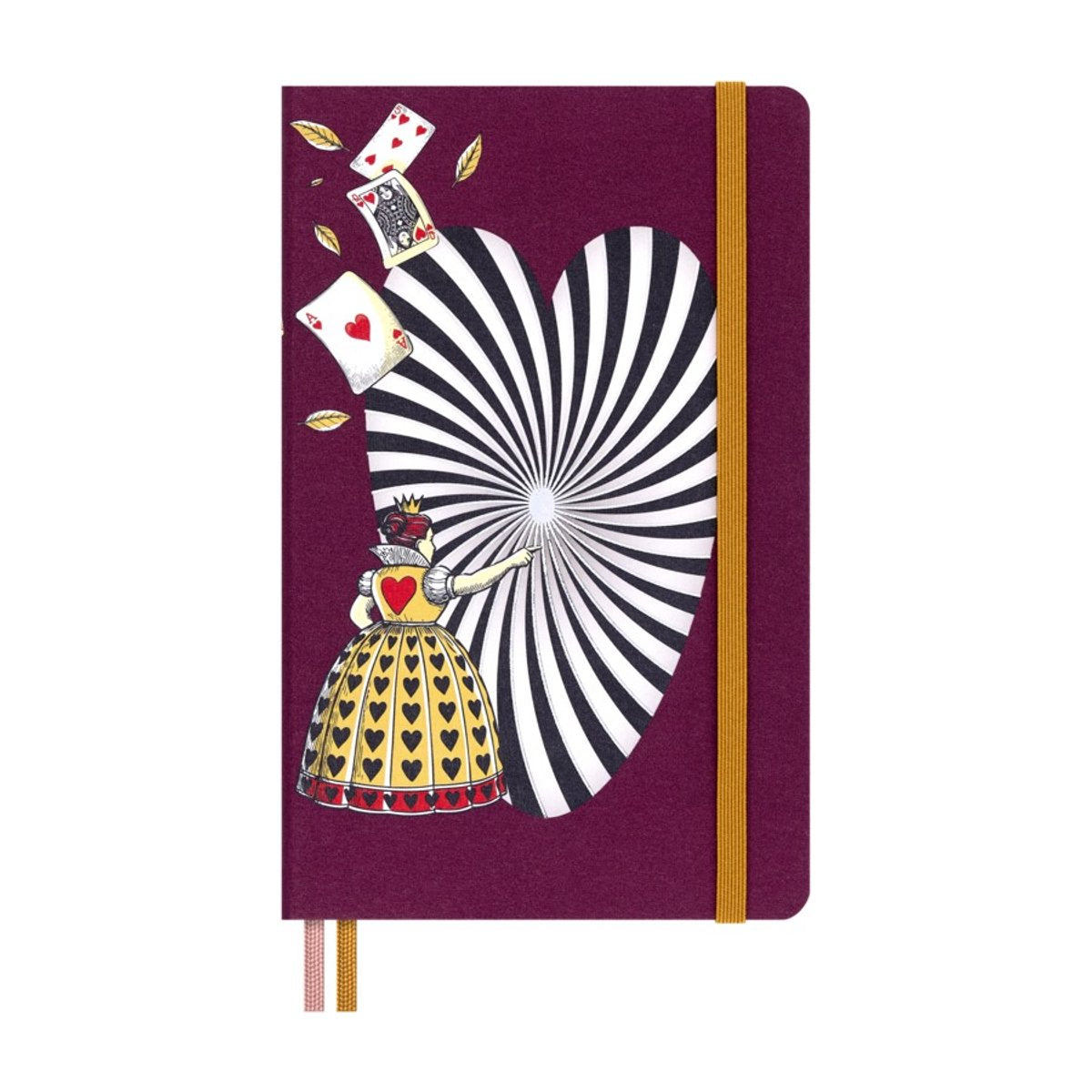 Moleskine edición limitada - las aventuras de alicia en el país de las maravillas - cuaderno grande - tapa dura - en blanco
