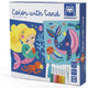 Set da colorare Eurekakids con la sirena della sabbia - - da 6 anni