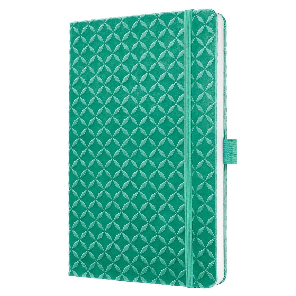 Sigel quaderno jolie - flair - a5 - copertina rigida - 174 pagine - a righe - carta 80 grammi - verde menta - si-jn133