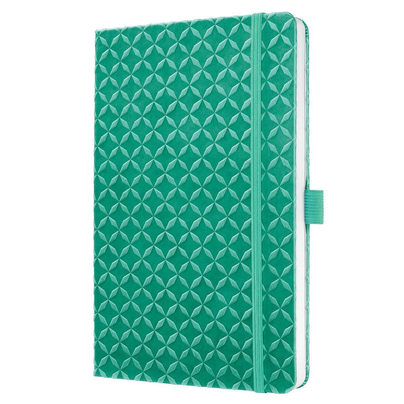 Cuaderno sigel jolie - flair - a5 - tapa dura - 174 páginas - rayado - papel de 80 gramos - verde menta - si-jn133