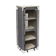 Bo-camp - legkast - emerald - hoog - 140x57x47 cm