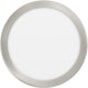 Eglo connect.z fueva-z smart inbouwlamp - ø 21,6 cm - grijs wit - instelbaar wit licht - dimbaar - zigbee