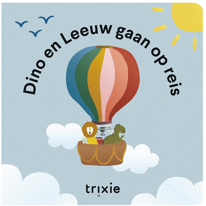 Libro di fiabe Trixie – Dino e leone vanno in viaggio – Libro di lettura per bambini piccoli e in età prescolare – Avventura di amicizia – a partire da 3 anni