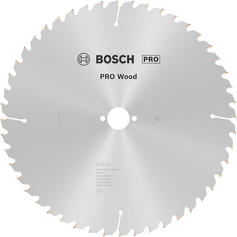 Bosch cirkzb opt t 315x30x3.2 48t uw
