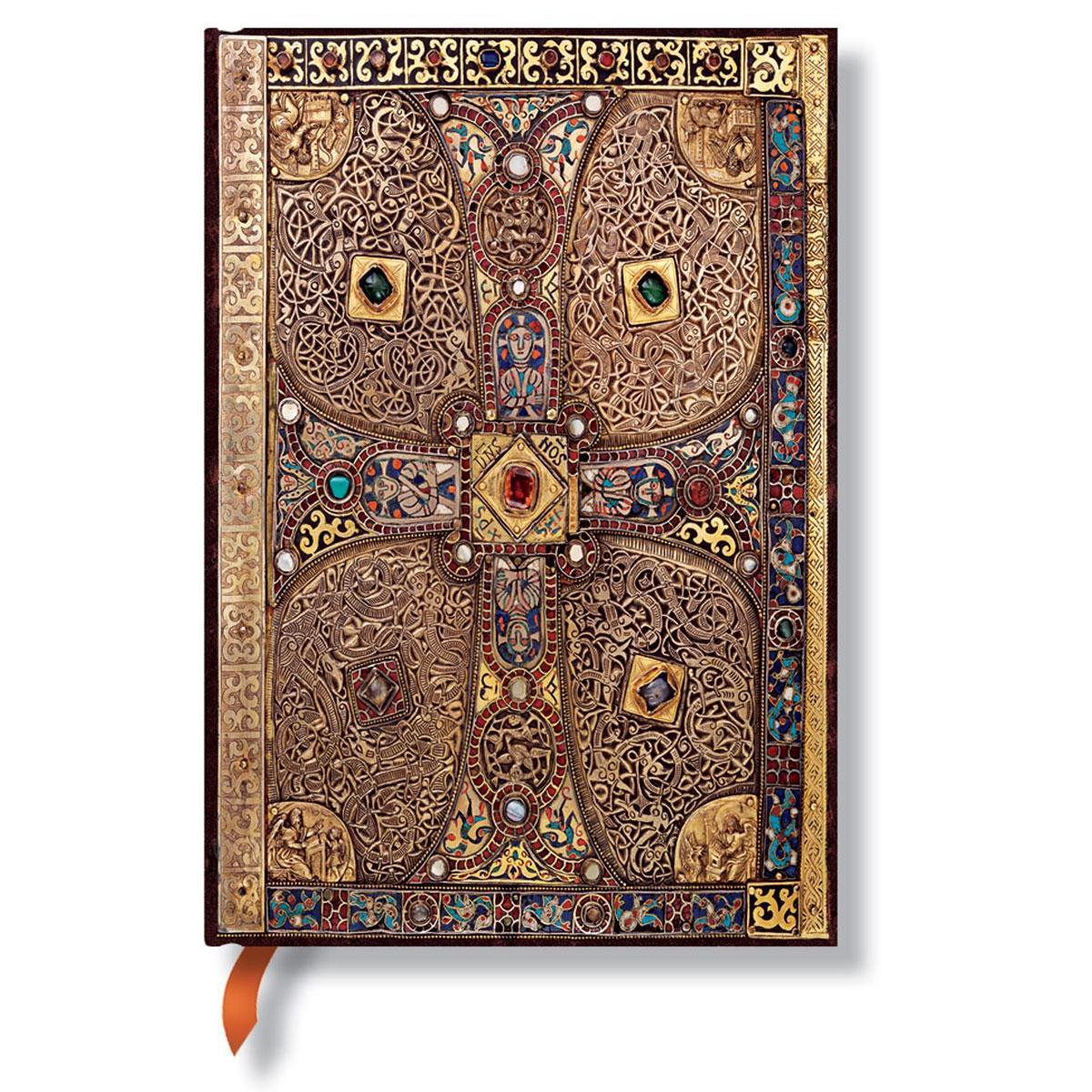 Diario rayado midi lindau gospels de Paperblanks