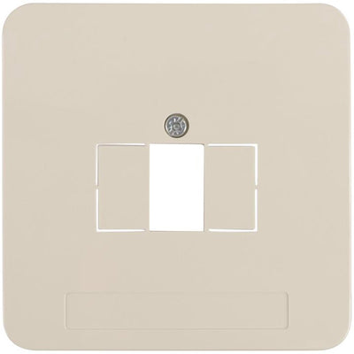 Piastra di copertura Peha st per USB crema
