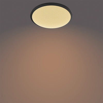 Philips Plafón LED Philips CL255 negro 12W 2700K