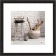 Casa Walther - cornice in legno - misura foto 50x50 cm - nera