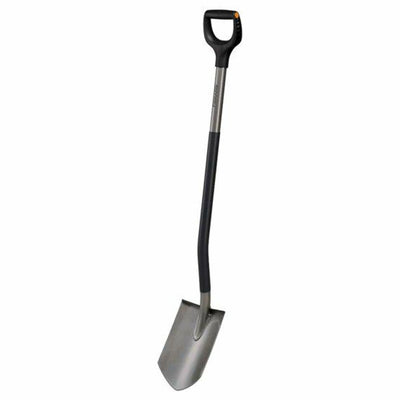 Fiskars ergonomic serie - scherpe spade - ergo handvat - premium staal - 26° hoek