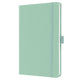 Quaderno Sigel a5 - jolie - mighty mint - copertina rigida - linea - 174 pagine - 80 grammi - si-sy549