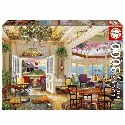 Educa puzzle vida en la costa puzzle de 3000 piezas multicolor.