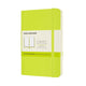 Moleskine classic notitieboek - pocket - softcover - blanco - citroen groen
